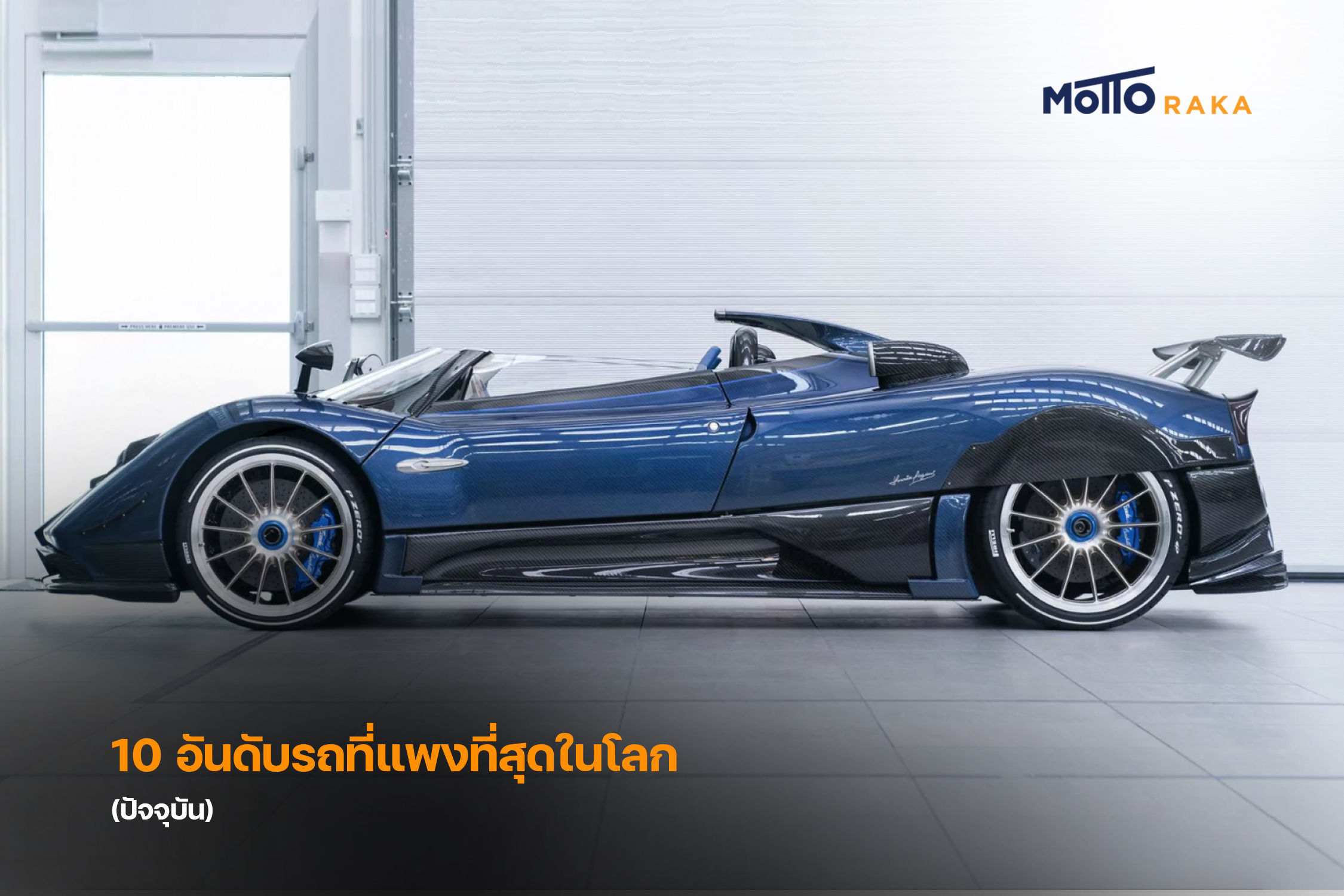 10 อันดับรถที่แพงที่สุดในโลก (ปัจจุบัน)